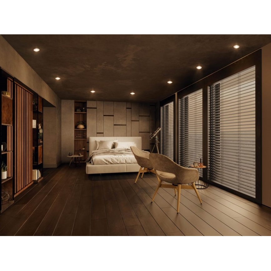 Ledvance- Foco de encastrar LED com regulação SUN@HOME LED/4,5W/230V 2200-5000 CRI 95 Wi-Fi