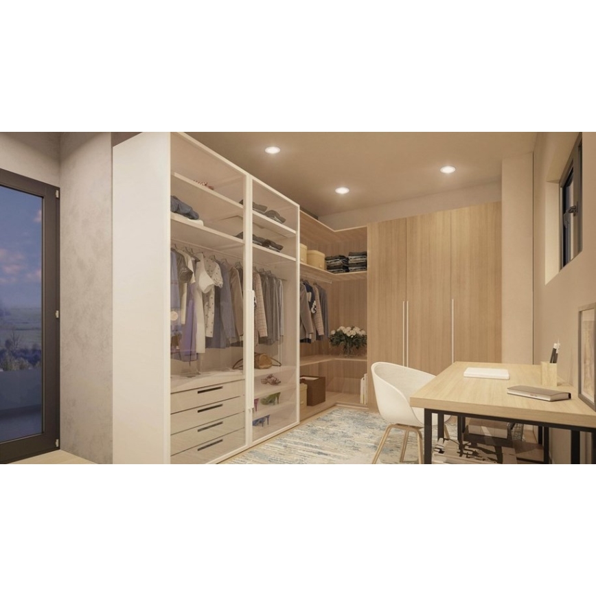 Ledvance - Foco de encastrar LED com regulação SUN@HOME LED/8W/230V 2200-5000K CRI 95 Wi-Fi