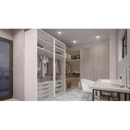 Ledvance - Foco de encastrar LED com regulação SUN@HOME LED/8W/230V 2200-5000K CRI 95 Wi-Fi