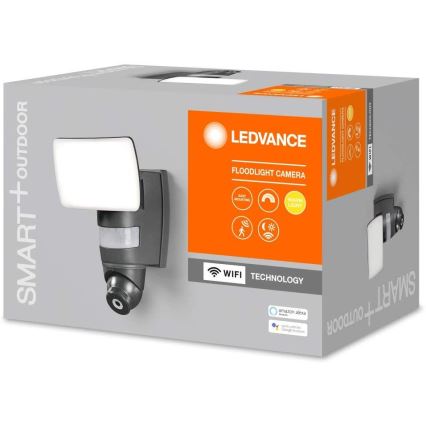 Ledvance - Foco LED com sensor e câmara SMART+ LED/24W/230V IP44 Wi-Fi