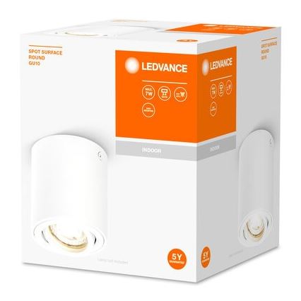 Ledvance - Foco SPOT 1xGU10/7W/230V branco