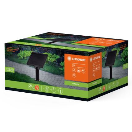 Ledvance - Híbrido Painel solar ENDURA 24W/12V 2000 mAh IP67