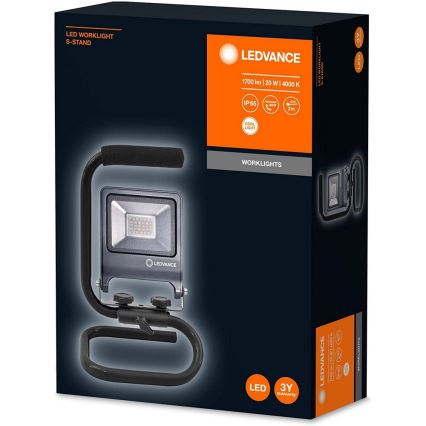 Ledvance - Holofote com pega LED S-STAND LED/50W/230V IP65