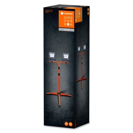 Ledvance - Holofote com pega LED TRIPOD 2xLED/30W/230V IP65