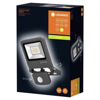 Ledvance - Holofote com sensor LED ENDURA LED/20W/230V IP44