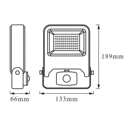 Ledvance - Holofote com sensor LED ENDURA LED/20W/230V IP44