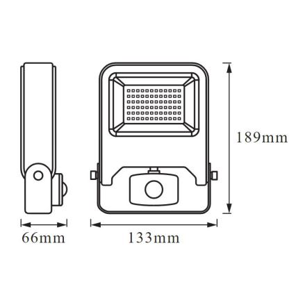 Ledvance - Holofote com sensor LED ENDURA LED/20W/230V IP44