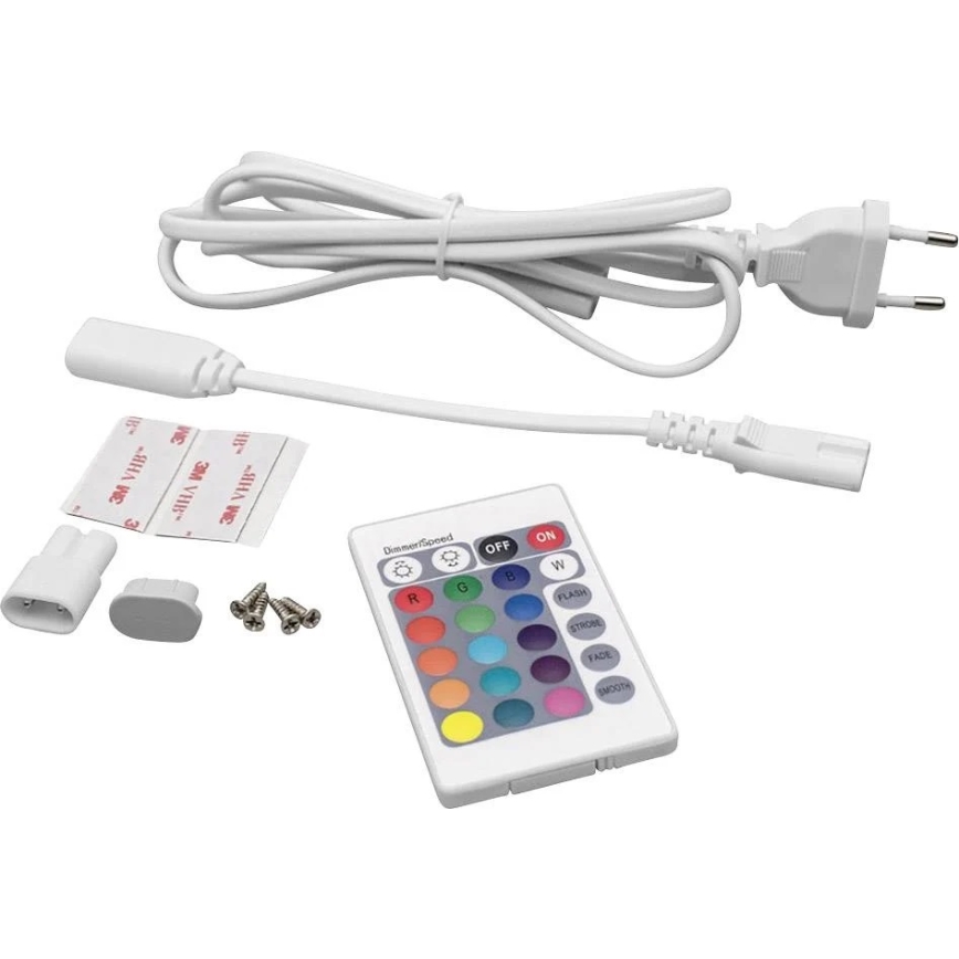 Ledvance - Holofote de fundo de armário de cozinha RGB LED SLIM LED/4W/230V + controlo remoto