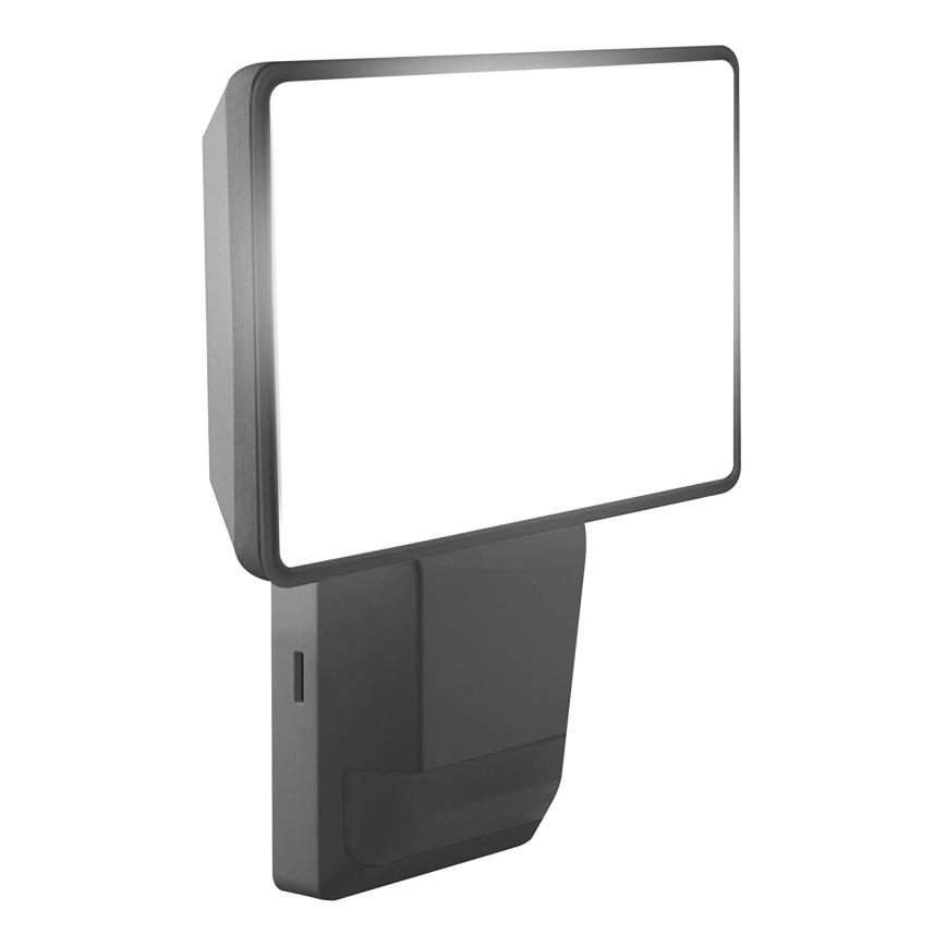 Ledvance - Holofote de parede exterior LED com sensor FLOOD LED/15W/230V IP55