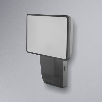 Ledvance - Holofote de parede exterior LED com sensor FLOOD LED/15W/230V IP55