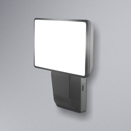 Ledvance - Holofote de parede exterior LED com sensor FLOOD LED/15W/230V IP55