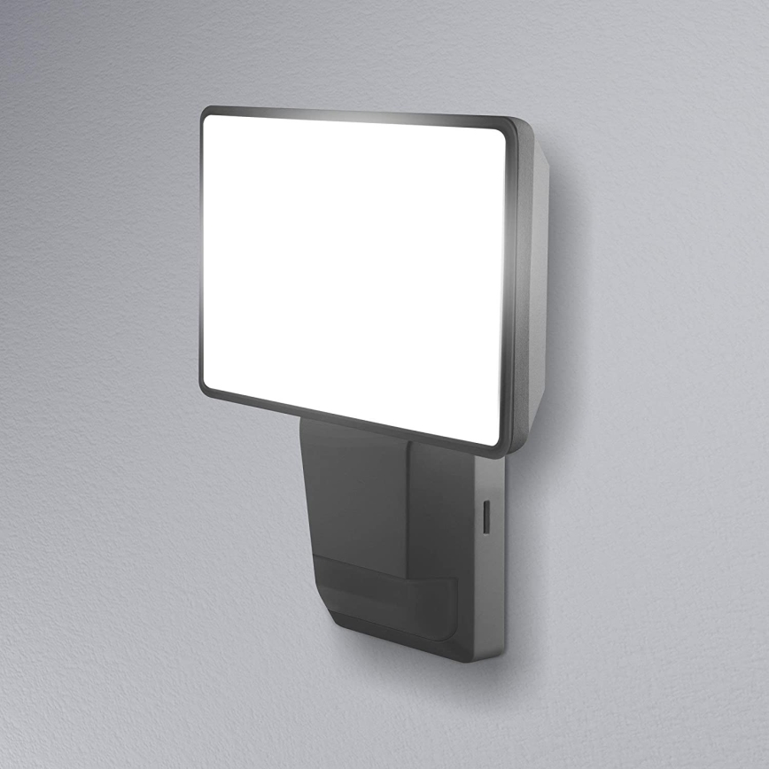Ledvance - Holofote de parede exterior LED com sensor FLOOD LED/15W/230V IP55