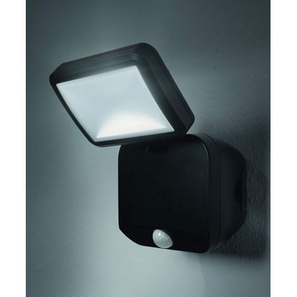 Ledvance - Holofote de parede exterior LED com sensor SPOTLIGHT LED/4W/6V IP54