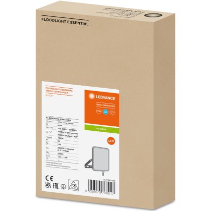 Ledvance - Holofote de parede exterior LED FLOODLIGHT LED/20W/230V 4000K IP65