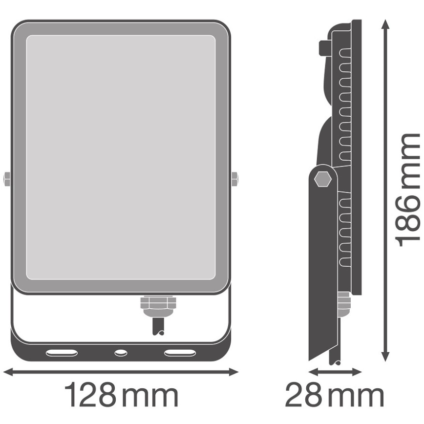 Ledvance - Holofote de parede exterior LED FLOODLIGHT LED/30W/230V 6500K IP65