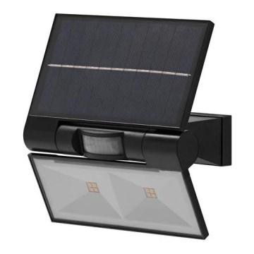 Ledvance - Holofote de parede exterior solar LED com sensor FLOOD LED/2,9W/3,7V IP44