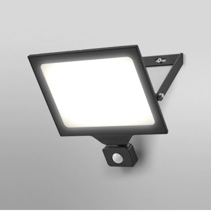 Ledvance - LED Holofote exterior de parede com sensor FLOODLIGHT ESSENTIAL LED/100W/230V IP65