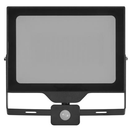 Ledvance - LED Holofote exterior de parede com sensor FLOODLIGHT ESSENTIAL LED/100W/230V IP65