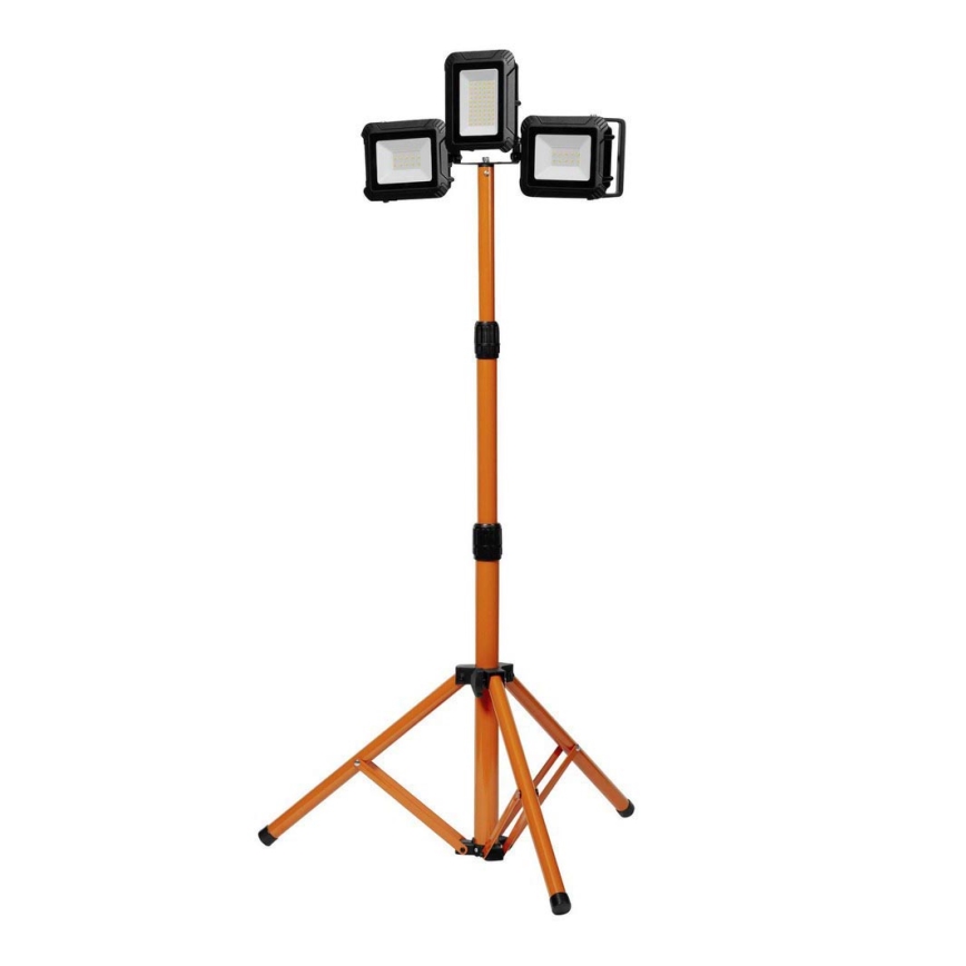 Ledvance - Holofote LED com suporte TRIPOD 1xLED/30W/230V + 2xLED/5W IP65