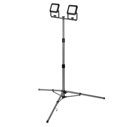 Ledvance - Holofote exterior LED com um suporte WORKLIGHT TRIPOD 2xLED/20W/230V 6500K IP65