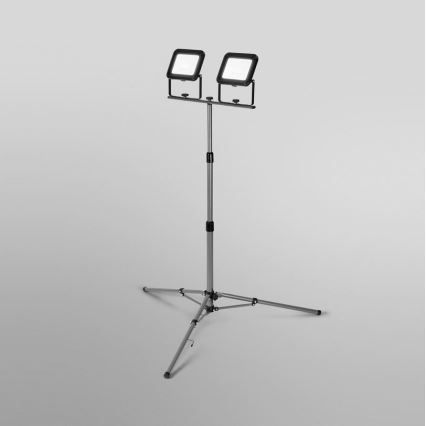 Ledvance - Holofote exterior LED com um suporte WORKLIGHT TRIPOD 2xLED/30W/230V 6500K IP65