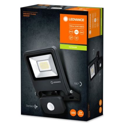 Ledvance - Holofote LED ENDURA com sensor LED/20W/230V IP44
