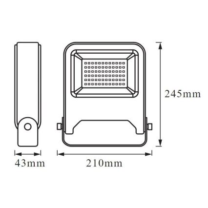Ledvance - Holofote LED ENDURA LED/50W/230V IP65