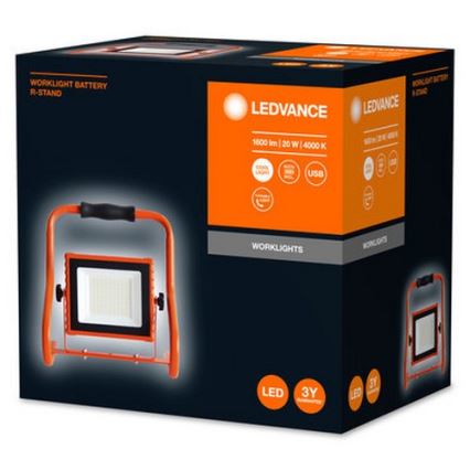 Ledvance - Holofote LED R-STAND LED/20W/5V IP44