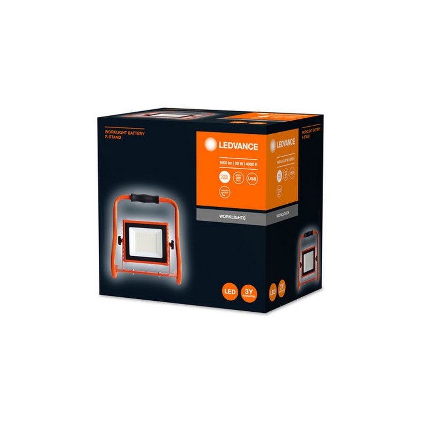 Ledvance - Holofote LED R-STAND LED/20W/5V IP44
