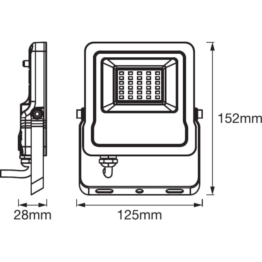 Ledvance - Holofote LED RGBW SMART+ FLOOD LED/10W/230V IP65 Wi-Fi