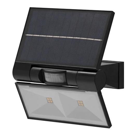 Ledvance - Holofote solar de parede para exterior com sensor de movimento e anoitecer FLOOD LED/2,9W/3,7V 2600 mAh IP44