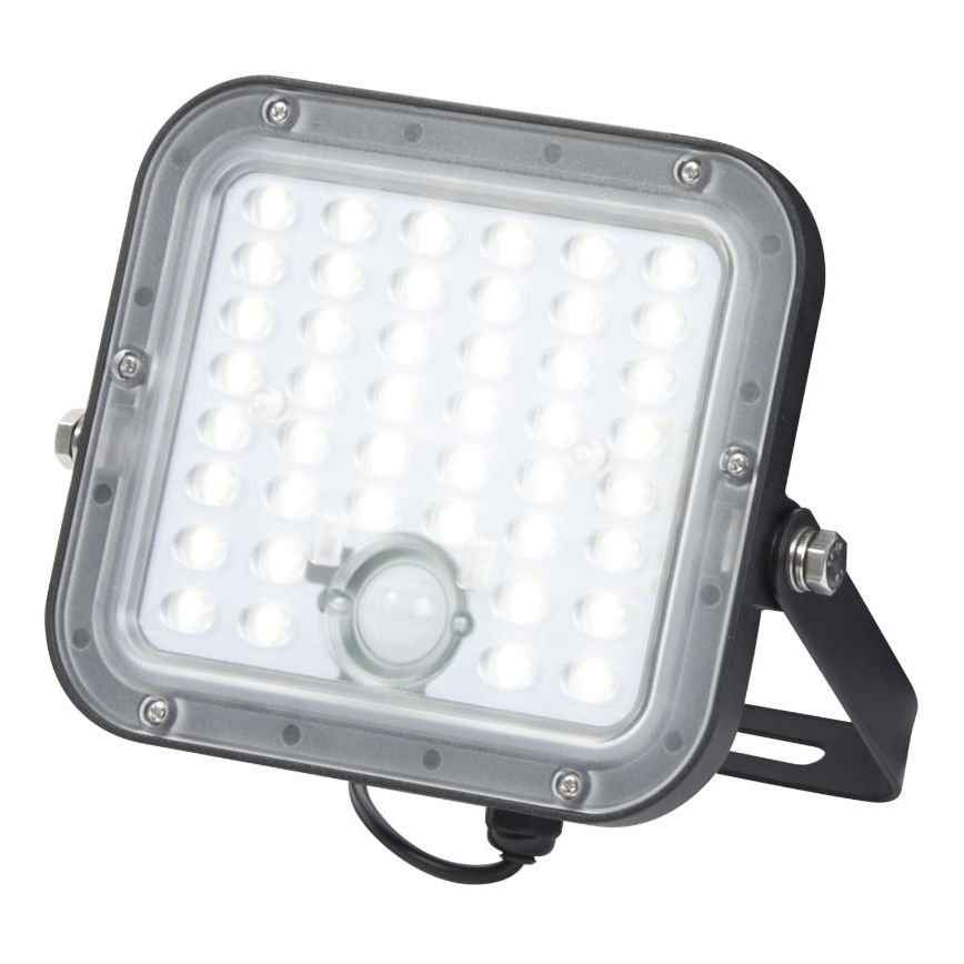 Ledvance - Holofote LED solar com regulação e sensor FLOOD SPLIT LED/10W/7,4V IP65 + comando