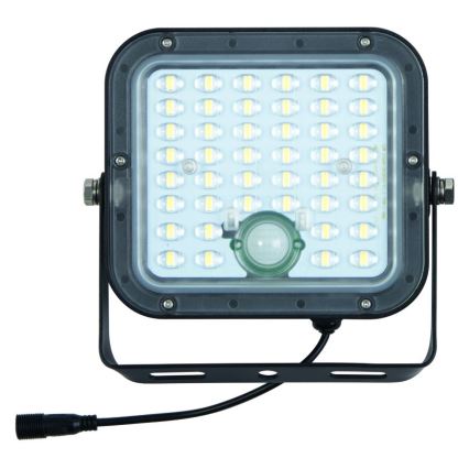 Ledvance - Holofote LED solar com regulação e sensor FLOOD SPLIT LED/10W/7,4V IP65 + comando