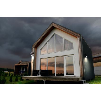 Ledvance - Holofote solar LED regulável com sensor FLOOD SPLIT LED/30W/6,4V IP65 + comando