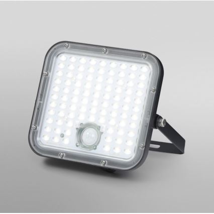 Ledvance - Holofote solar LED regulável com sensor FLOOD SPLIT LED/30W/6,4V IP65 + comando