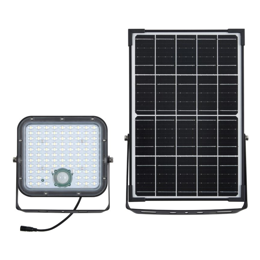 Ledvance - Holofote solar LED regulável com sensor FLOOD SPLIT LED/30W/6,4V IP65 + comando