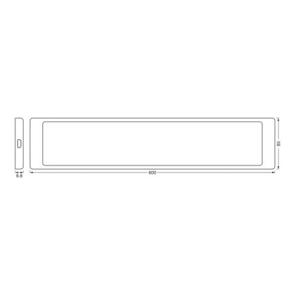 Ledvance - Iluminação de armário de cozinha LED com regulação UNDERCABINET LED/12W/230V 2700-6500K Wi-Fi