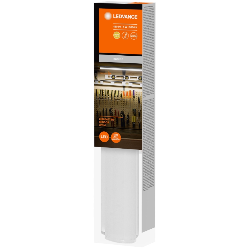 Ledvance - Iluminação de armário de cozinha LED com sensor BATTEN LED/4W/230V 32 cm