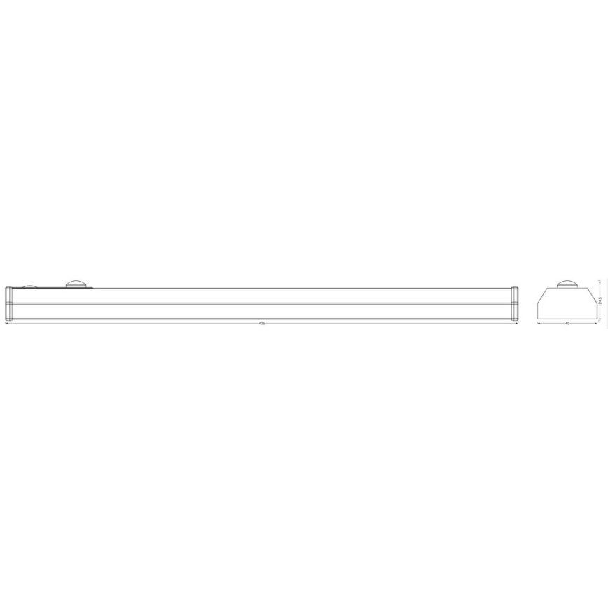Ledvance - Iluminação de armário de cozinha LED com sensor MOBILE LED/1W/5V 4000K 40 cm
