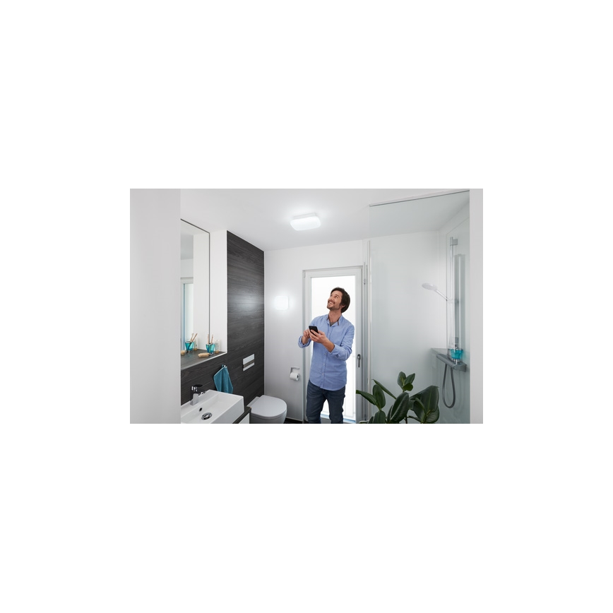 Ledvance - Iluminação de casa de banho LED com regulação SMART+ AQUA LED/12W/230V 3000-6500K IP44 Wi-Fi