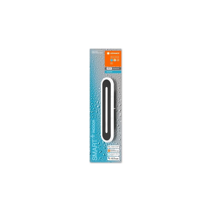 Ledvance- Iluminação de casa de banho LED com regulação SMART+ BATH LED/13W/230V 3000-6500K IP44 Wi-Fi
