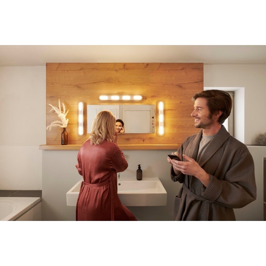Ledvance - Iluminação de casa de banho LED com regulação SMART+ DUPLO LED/27W/230V 3000-6500K Wi-Fi IP44
