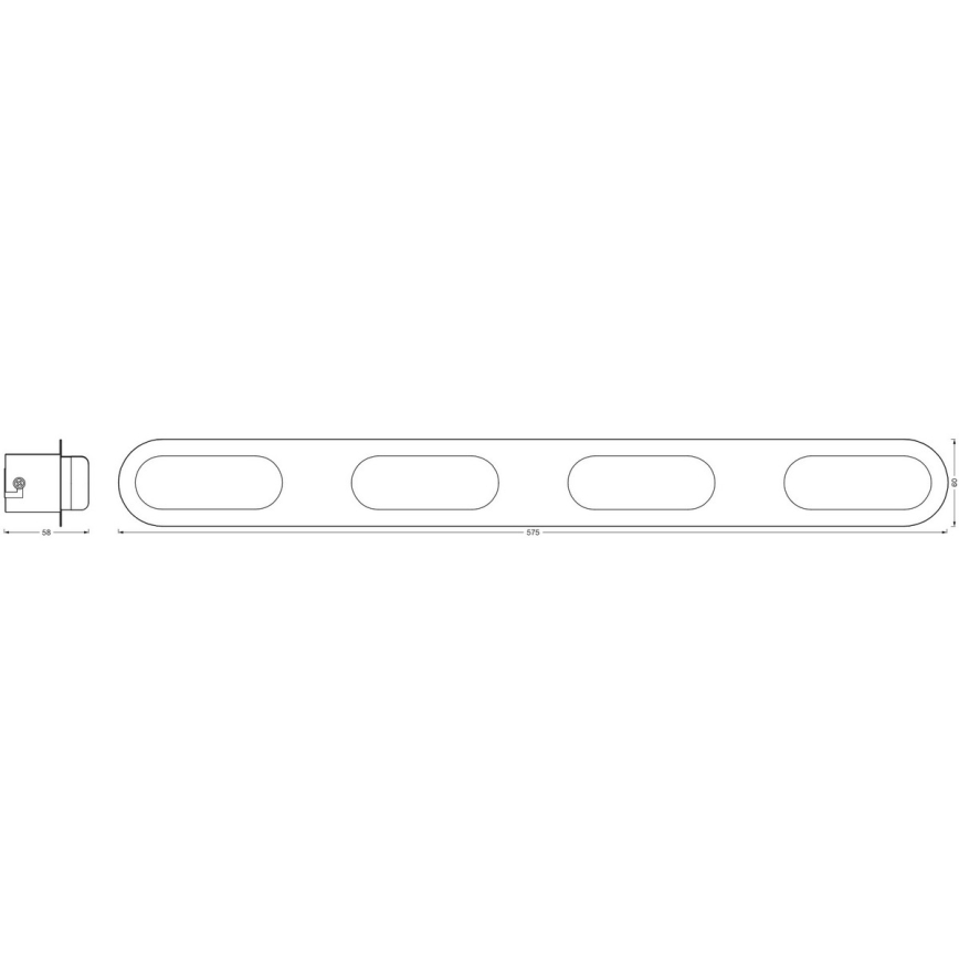 Ledvance - Iluminação de casa de banho LED com regulação SMART+ DUPLO LED/27W/230V 3000-6500K Wi-Fi IP44