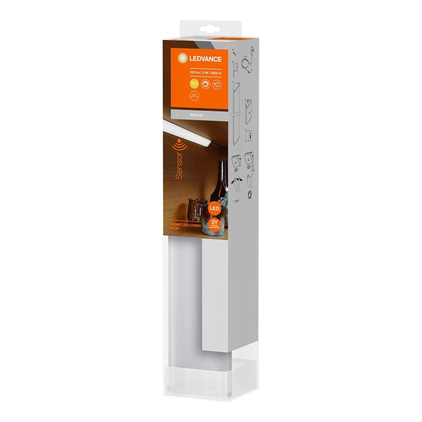 Ledvance - Iluminação de destaque LED com regulação e sensor CORNER LED/5W/230V