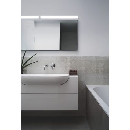 Ledvance - Iluminação de espelho de casa de banho LED SQUARE LED/14W/230V IP44 3000/4000K CRI 90 Ra