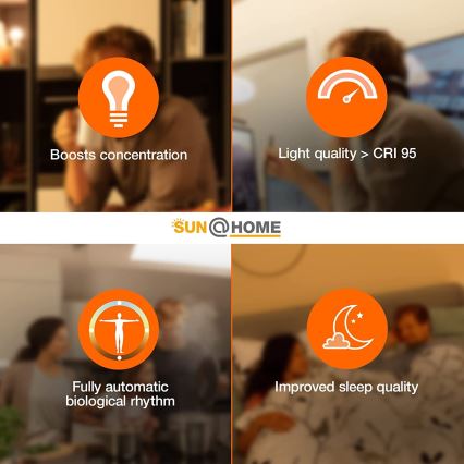 Ledvance - Iluminação de monitor LED com regulação SUN@HOME LED/2,5W/5V Wi-Fi