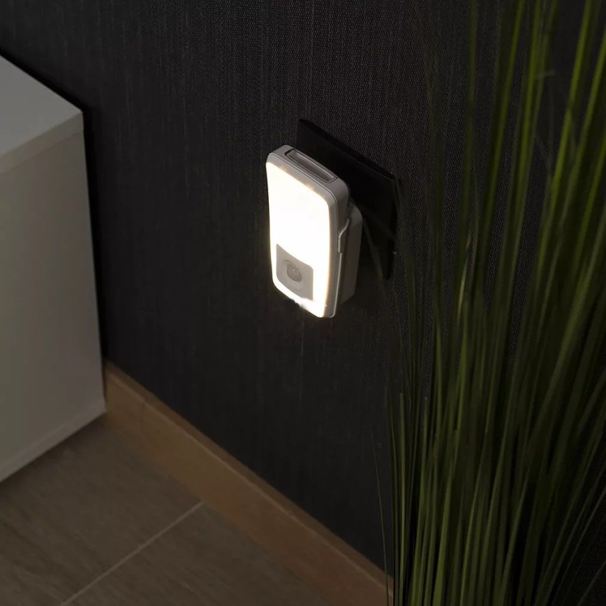 Ledvance - Iluminação de orientação de tomada com sensor LUNETTA LED/2W/230V