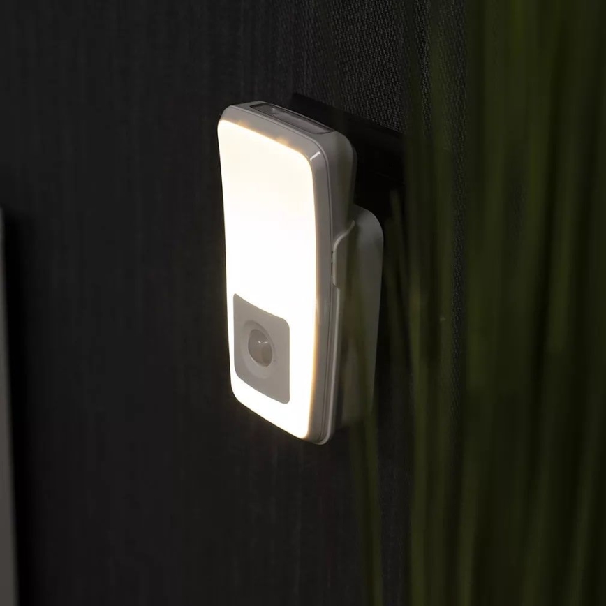 Ledvance - Iluminação de orientação de tomada com sensor LUNETTA LED/2W/230V