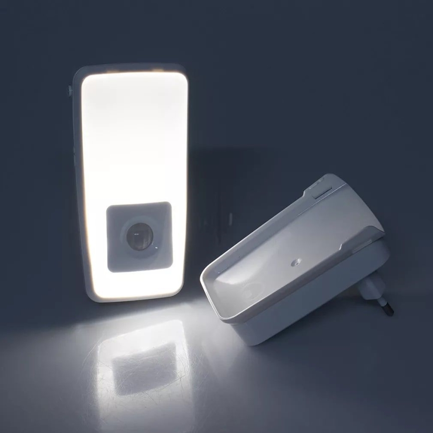 Ledvance - Iluminação de orientação de tomada com sensor LUNETTA LED/2W/230V