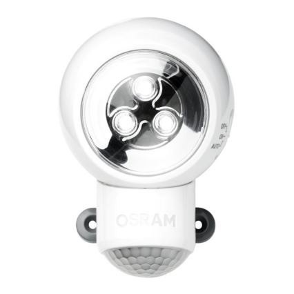 Ledvance - Iluminação de orientação exterior LED com sensor SPYLUX LED/0,3W/4,5V IP4